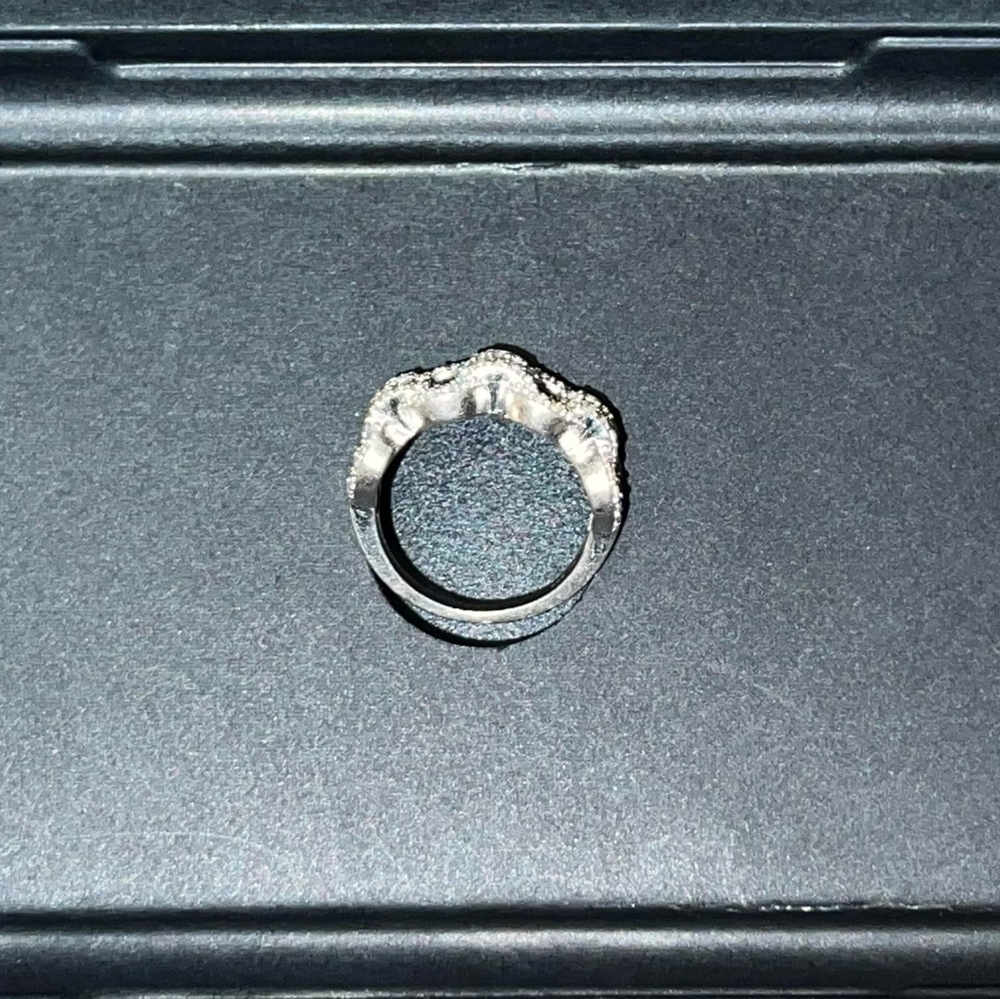 1.75 CZ Channel Ring - Picture 3 of 5